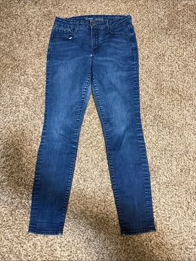 Old Navy Women’s Dark Blue Skinny Jeans - Stretch Denim